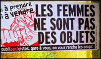 le femmes ne sont pas des objets